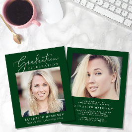 Einladung zur Green Graduation Party für das Foto