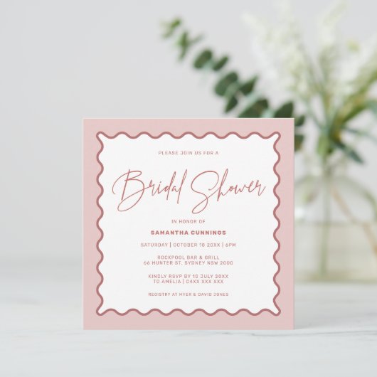 Einladung zur Grenzdusche (Stehend Vorderseite)