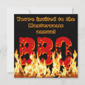 Einladung zur GRILLEN (Vorderseite)