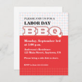 Einladung zur GRILLEN am Arbeitstag (Vorne/Hinten)