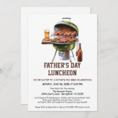 Einladung zur GRILLEN des Vaters - Hamburger, Getr (Vorne/Hinten)