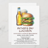 Einladung zur GRILLEN des Vaters - Hamburger, Getr (Vorne/Hinten)