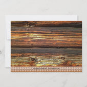 Einladung zur GRILLEN von Bier und Babydusche (Rückseite)