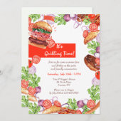 Einladung zur Grillzeit (Vorne/Hinten)