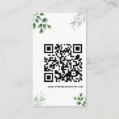 Einladung zur Grünbuchung (Rückseite)