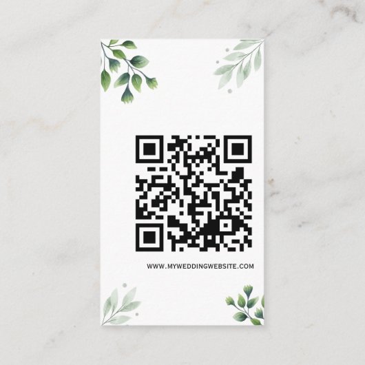 Einladung zur Grünbuchung (Rückseite)