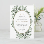 Einladung zur Grünhochzeit (Stehend Vorderseite)