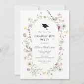 Einladung zur Gruppe "lila Wildblume" (Vorderseite)