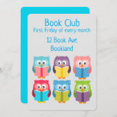 Einladung zur Gruppenbuchung für Buchclubs (Vorne/Hinten)