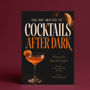 Einladung zur Halloween-Cocktailparty nach Mittern