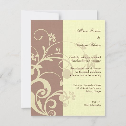 Einladung zur Handhabung (Rückseite)