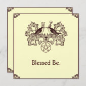 Einladung zur Handhabung (Vorne/Hinten)