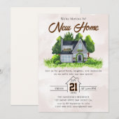 Einladung zur Haushaltserwärmung (Vorne/Hinten)