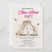 Einladung zur Haushaltserwärmung (Vorderseite)