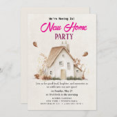 Einladung zur Haushaltserwärmung (Vorne/Hinten)