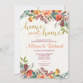 Einladung zur Haushaltserwärmung, Herbst rustikale (Vorderseite)