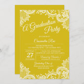 Einladung zur hellgelben Spitzenklasse (Vorne/Hinten)