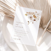 Einladung zur Herbst-Wildblume