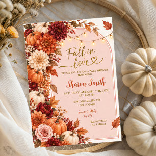 Einladung zur herbstlichen Boho-Rustical-Baby-Part