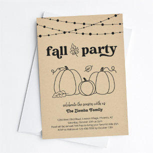 Einladung zur Herbstparty
