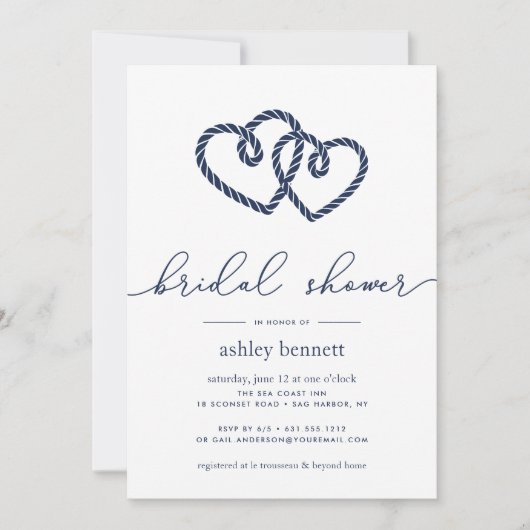 Einladung zur Herddusche (Vorderseite)