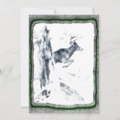 Einladung zur Hirschjagd (Vorderseite)