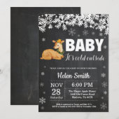 Einladung zur Hirschwulst-Babydusche (Vorne/Hinten)