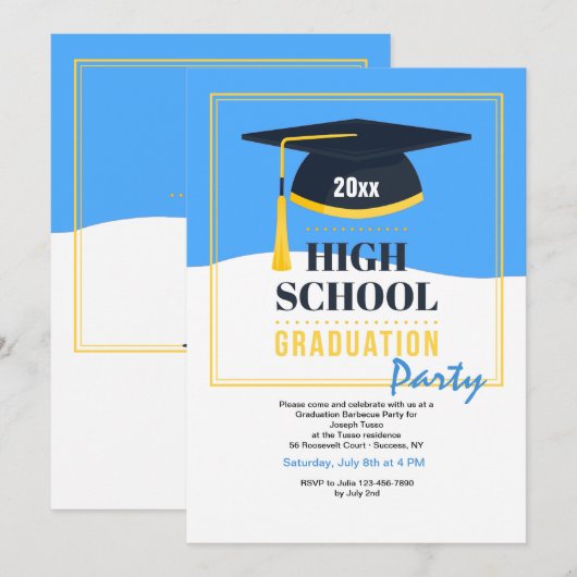 Einladung zur Hochschule (Vorne/Hinten)