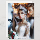 Einladung zur Hochzeit (Vorne/Hinten)