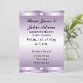 Einladung zur Hochzeit (Stehend Vorderseite)