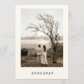 Einladung zur Hochzeit (Vorderseite)