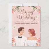 Einladung zur Hochzeit (Rückseite)