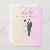 Einladung zur Hochzeit (Rückseite)