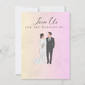 Einladung zur Hochzeit (Vorderseite)