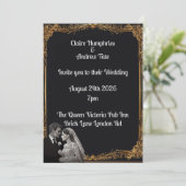 Einladung zur Hochzeit (Stehend Vorderseite)