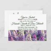 Einladung zur Hochzeit (Vorne/Hinten)