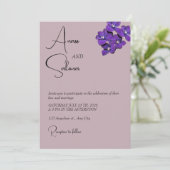 Einladung zur Hochzeit (Stehend Vorderseite)