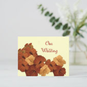 Einladung zur Hochzeit (Stehend Vorderseite)