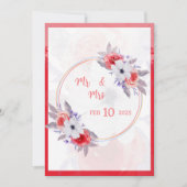 Einladung zur Hochzeit (Vorderseite)