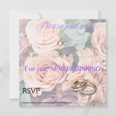 Einladung zur Hochzeit (Vorderseite)