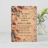 Einladung zur Hochzeit (Stehend Vorderseite)