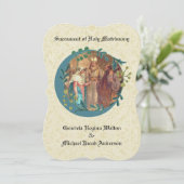 Einladung zur Hochzeit (Stehend Vorderseite)