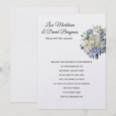 Einladung zur Hochzeit (Vorne/Hinten)
