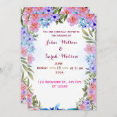 Einladung zur Hochzeit (Vorne/Hinten)