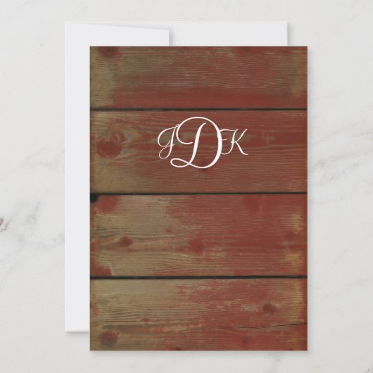 Einladung zur Hochzeit (Rückseite)