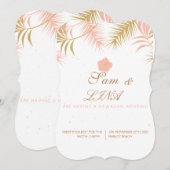 Einladung zur Hochzeit (Vorne/Hinten)
