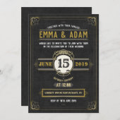 Einladung zur Hochzeit (Vorne/Hinten)