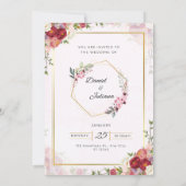 Einladung zur Hochzeit (Rückseite)