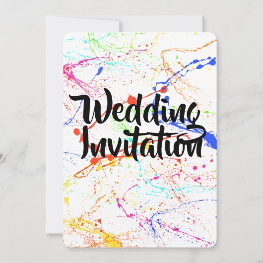 Einladung zur Hochzeit (Vorderseite)