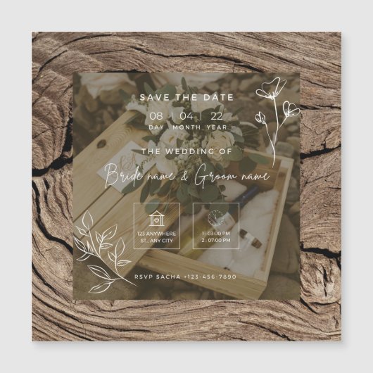 Einladung zur Hochzeit (Vorderseite)